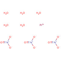 14483-17-1 PRASEODYMIUM NITRATE chemical structure