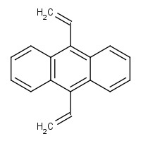 18512-61-3 9,10-bis(ethenyl)anthracene chemical structure