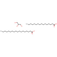 8067-32-1 hexadecanoic acid;octadecanoic acid;propane-1,2,3-triol chemical structure