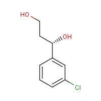 625095-57-0 (S)-1-(3-Chlorophenyl)-1,3-propanediol chemical structure