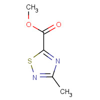 352356-71-9 methyl 3-methyl-1,2,4-thiadiazole-5-carboxylate chemical structure