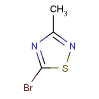 54681-68-4 5-bromo-3-methyl-1,2,4-thiadiazole chemical structure