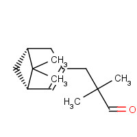 33885-52-8 alpha,alpha,6,6-tetramethylbicyclo[3.1.1]hept-2-ene-2-propionaldehyde chemical structure
