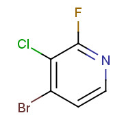 1017793-21-3 4-bromo-3-chloro-2-fluoropyridine chemical structure