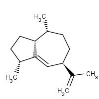 22567-17-5 (1R,3aR,4R,7R)-1,4-dimethyl-7-prop-1-en-2-yl-1,2,3,3a,4,5,6,7-octahydroazulene chemical structure