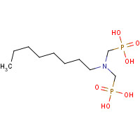 5995-31-3 [(octylimino)bis(methylene)]bisphosphonic acid chemical structure