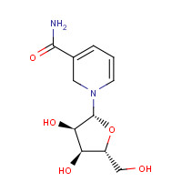 1341-23-7 NICOTINAMIDE RIBOSIDE chemical structure