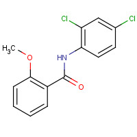 331435-43-9 N-(2,4-dichlorophenyl)-2-methoxybenzamide chemical structure
