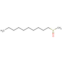 3079-28-5 1-methylsulfinyldecane chemical structure