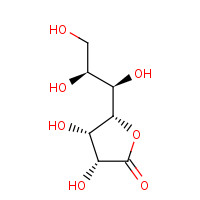 89-67-8 (3R,4S,5S)-3,4-dihydroxy-5-[(1R,2S)-1,2,3-trihydroxypropyl]oxolan-2-one chemical structure