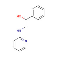 553-69-5 1-phenyl-2-(pyridin-2-ylamino)ethanol chemical structure