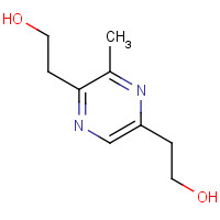 96681-84-4 2-[5-(2-hydroxyethyl)-6-methylpyrazin-2-yl]ethanol chemical structure