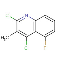 1259438-60-2 2,4-dichloro-5-fluoro-3-methylquinoline chemical structure