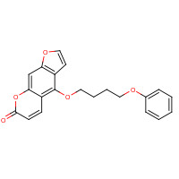870653-45-5 4-(4-phenoxybutoxy)furo[3,2-g]chromen-7-one chemical structure