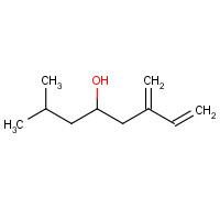 14314-21-7 2-methyl-6-methylideneoct-7-en-4-ol chemical structure