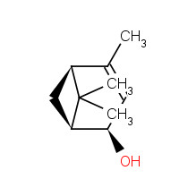 1820-09-3 (1S,2R,5S)-4,6,6-trimethylbicyclo[3.1.1]hept-3-en-2-ol chemical structure
