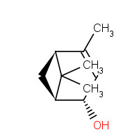 1845-30-3 (1S,2S,5S)-4,6,6-trimethylbicyclo[3.1.1]hept-3-en-2-ol chemical structure