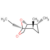 54815-06-4 (1R,2R,4S,5S)-5-ethyl-2,4-dimethyl-6,8-dioxabicyclo[3.2.1]octane chemical structure