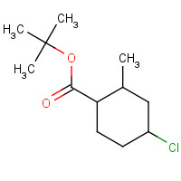 12002-53-8 tert-butyl 4-chloro-2-methylcyclohexane-1-carboxylate chemical structure
