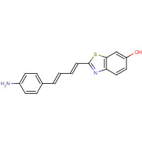 1565797-26-3 2-((1E,3E)-4-(4-aminophenyl)buta-1,3-dien-1-yl)benzo[d]thiazol-6-ol chemical structure