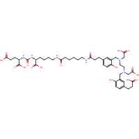 1366302-52-4 (3S,7S)-22-(3-(((2-((5-(2-carboxyethyl)-2-hydroxybenzyl)(carboxymethyl)amino)ethyl)(carboxymethyl)amino)methyl)-4-hydroxyphenyl)-5,13,20-trioxo-4,6,12,19-tetraazadocosane-1,3,7-tricarboxylic acid chemical structure