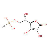 187991-39-5 (2R)-2-[(1S)-2-[dihydroxy(methyl)silyl]oxy-1-hydroxyethyl]-3,4-dihydroxy-2H-furan-5-one chemical structure