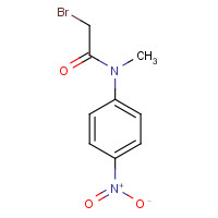 23543-31-9 2-bromo-N-methyl-N-(4-nitrophenyl)acetamide chemical structure