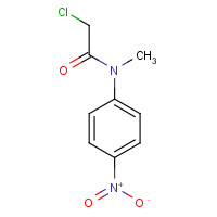 2653-16-9 2-chloro-N-methyl-N-(4-nitrophenyl)acetamide chemical structure