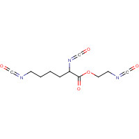 69878-18-8 2-isocyanatoethyl 2,6-diisocyanatohexanoate chemical structure