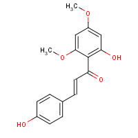 37308-75-1 (E)-1-(2-HYDROXY-4,6-DIMETHOXY PHENYL)-3-(4-HYDROXY PHENYL)PROP-2-EN-1-ONE chemical structure