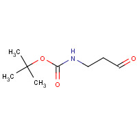 58885-60-2 (3-OXO-PROPYL) - CARBAMIC ACID TERT BUTYL ESTER chemical structure