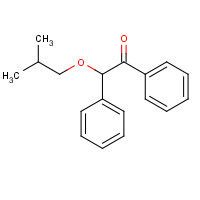 22499-12-3 2-(2-methylpropoxy)-1,2-diphenylethanone chemical structure