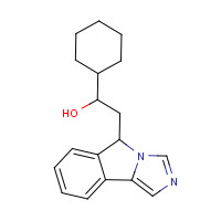 1402836-58-1 1-cyclohexyl-2-(5H-imidazo[5,1-a]isoindol-5-yl)ethanol chemical structure