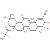 1474034-05-3 N-[(4aS,6aR,6bS,8aR,12aS,14aR,14bS)-11-cyano-2,2,6a,6b,9,9,12a-heptamethyl-10,14-dioxo-1,3,4,5,6,7,8,8a,14a,14b-decahydropicen-4a-yl]-2,2-difluoropropanamide chemical structure