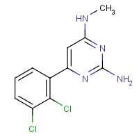 1609960-30-6 6-(2,3-dichlorophenyl)-4-N-methylpyrimidine-2,4-diamine chemical structure