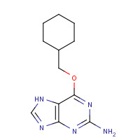 161058-83-9 6-(cyclohexylmethoxy)-7H-purin-2-amine chemical structure