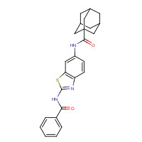 362003-83-6 N-(2-benzamido-1,3-benzothiazol-6-yl)adamantane-1-carboxamide chemical structure