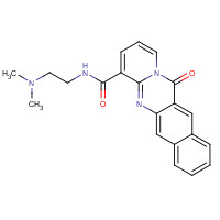 896705-16-1 N-[2-(dimethylamino)ethyl]-12-oxo-12H-benzo[g]pyrido[2,1-b]quinazoline-4-carboxamide chemical structure