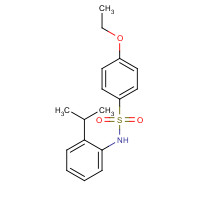 900510-03-4 4-ethoxy-N-(2-propan-2-ylphenyl)benzenesulfonamide chemical structure