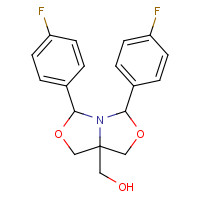 935467-97-3 [(3R,5S)-3,5-bis(4-fluorophenyl)-1,3,5,7-tetrahydro-[1,3]oxazolo[3,4-c][1,3]oxazol-7a-yl]methanol chemical structure