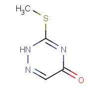 18060-72-5 3-(methylthio)-1,2,4-triazin-5-ol chemical structure