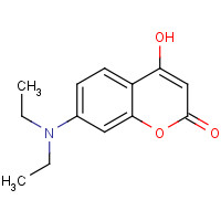 64369-55-7 7-(diethylamino)-4-hydroxychromen-2-one chemical structure