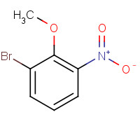 98775-19-0 1-bromo-2-methoxy-3-nitrobenzene chemical structure