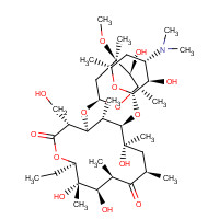 82230-93-1 (3R,4S,5S,6R,7R,9R,11R,12R,13S,14R)-6-[(2S,3R,4S,6R)-4-(dimethylamino)-3-hydroxy-6-methyloxan-2-yl]oxy-14-ethyl-7,12,13-trihydroxy-4-[(2R,4R,5S,6S)-5-hydroxy-4-methoxy-4,6-dimethyloxan-2-yl]oxy-3-(hydroxymethyl)-5,7,9,11,13-pentamethyl-oxacyclotetradecane-2,10-dione chemical structure