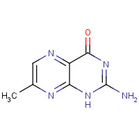 13040-58-9 2-amino-7-methyl-1H-pteridin-4-one chemical structure