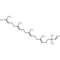 21457-60-3 (6E,10E,14E)-3,7,11,15,19-pentamethylicosa-1,6,10,14,18-pentaen-3-ol chemical structure