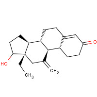 1860803-70-8 Gon-​4-​en-​3-​one, 13-​ethyl-​17-​hydroxy-​11-​methylene- chemical structure