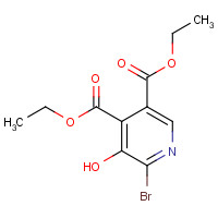 1421827-20-4 diethyl 6-bromo-5-hydroxypyridine-3,4-dicarboxylate chemical structure