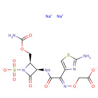 86832-68-0 Carumonam disodium salt chemical structure