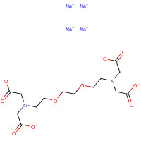 13368-13-3 tetrasodium;2-[2-[2-[2-[bis(carboxylatomethyl)amino]ethoxy]ethoxy]ethyl-(carboxylatomethyl)amino]acetate chemical structure